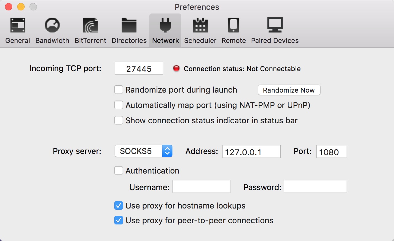 utorrent config